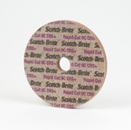 Scotch-Brite™ Rapid Cut Unitized Wheel, 4 in x 1/4 in x 5/8 in 7C CRS+